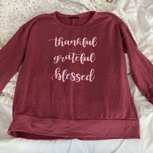 Sweet Claire, thin sweatshirt, size S, worn a bit